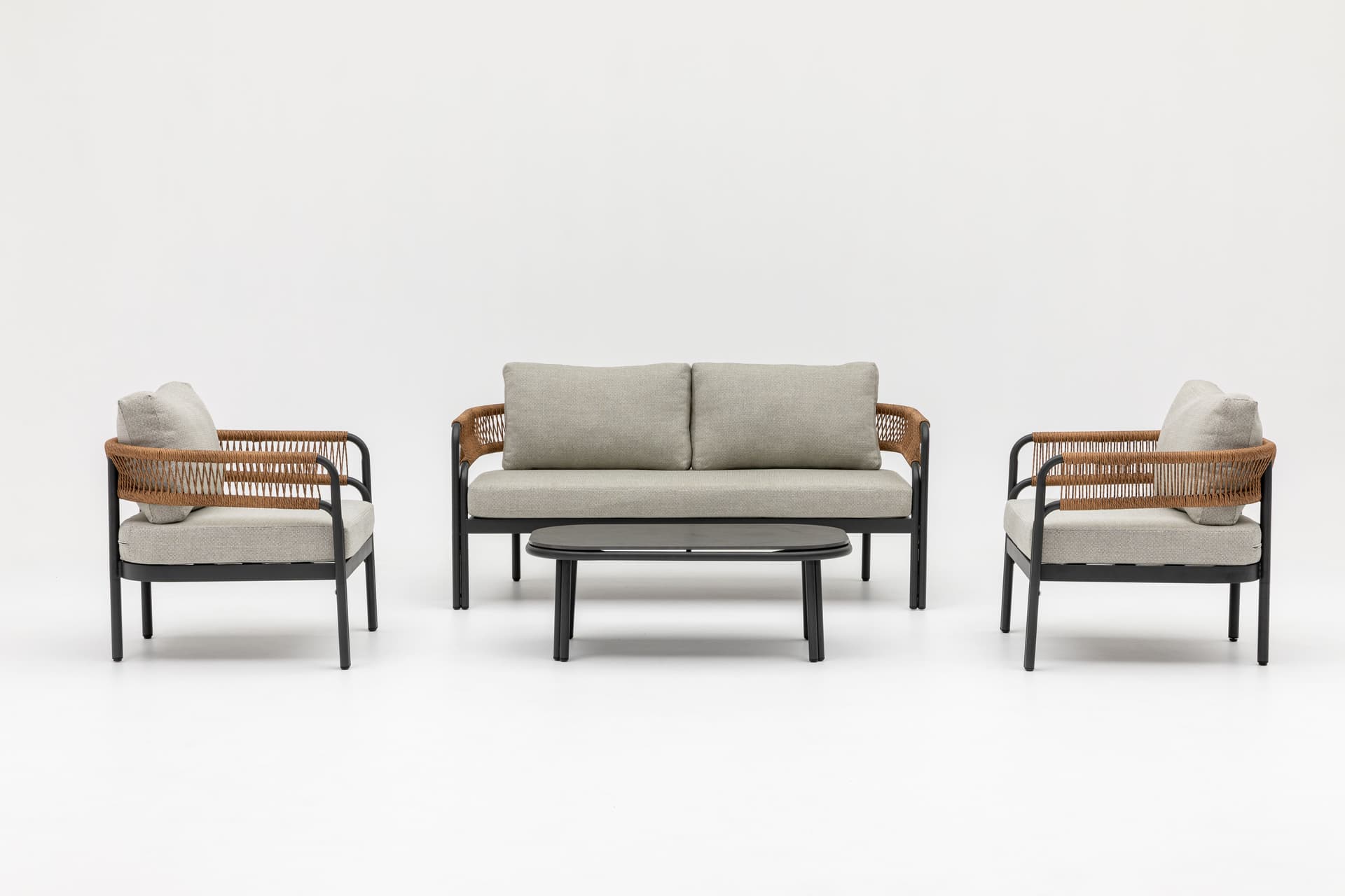 Set Divani Alumini Anthracite