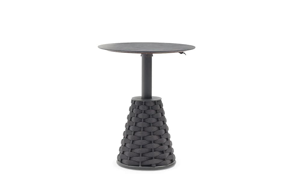 ONYX HEIGHT ADJUSTABLE BAR TABLE - Imazh 1