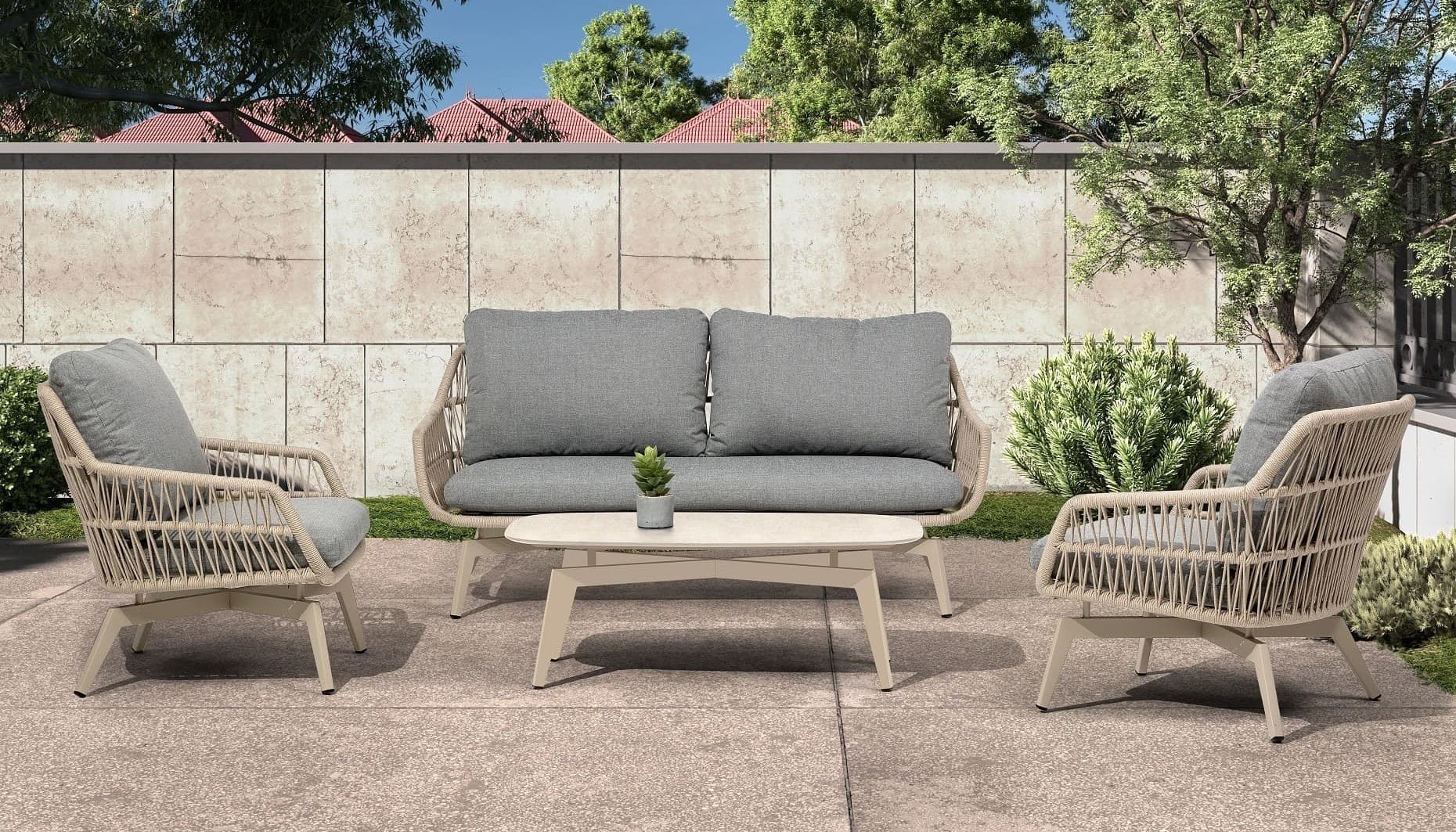 RIVIERA LOUNGE SET – CAMEL EDITION